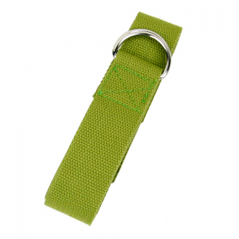 Cintura per Yoga con Anello a D - Verde Oliva - Cotone